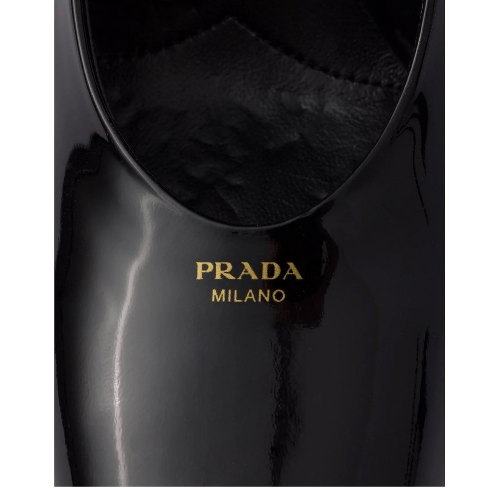BNWT Prada Modellerie Square Toe Slingback Pump sz.39.5 - Picture 13 of 13